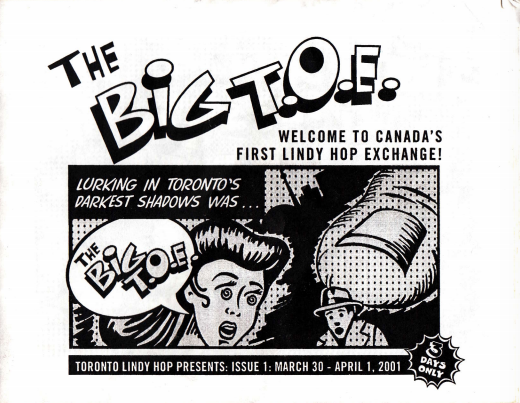 Toronto Lindy Hop 2000 Archive from Charles Levi + great scanned items from The Big T.O.E.!